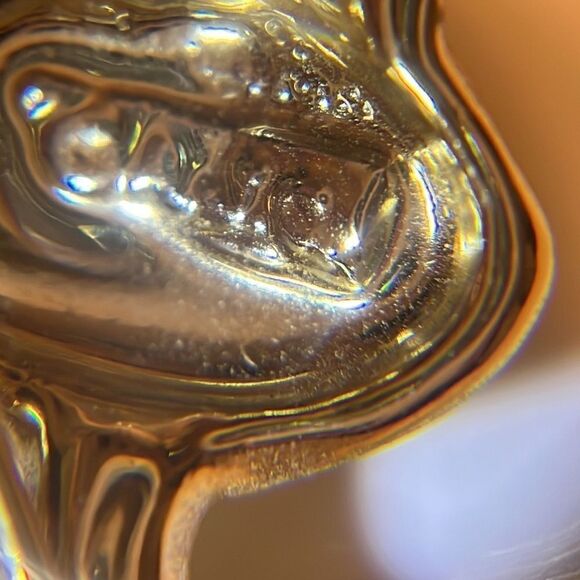 Vintage AJC Cat and Christmas Tree Gold-tone Brooch - Picture 6 of 11